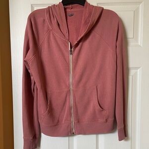 Aerie Pink Zip-Up Hoodie